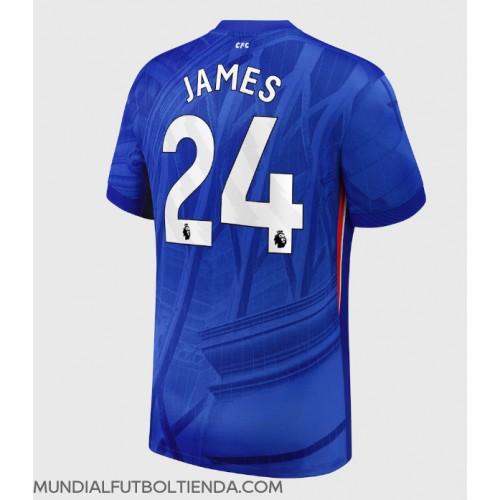Camiseta Chelsea Reece James #24 Primera Equipación Replica 2025-26 mangas cortas